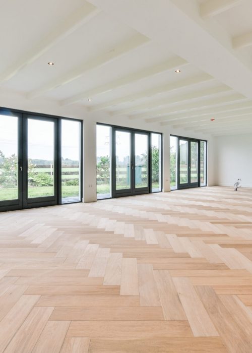 Interior of spacious room in luxury house